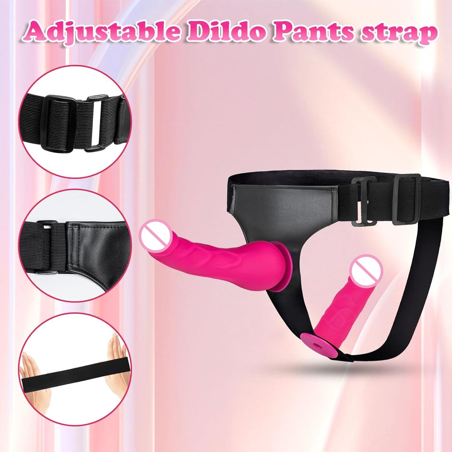 Premium Realistic Strap-on Dildo with Adjustable Harness for Couples - Waterproof Medical Grade Silicone Adult Toy in India - Discreet Delivery - Image 10
