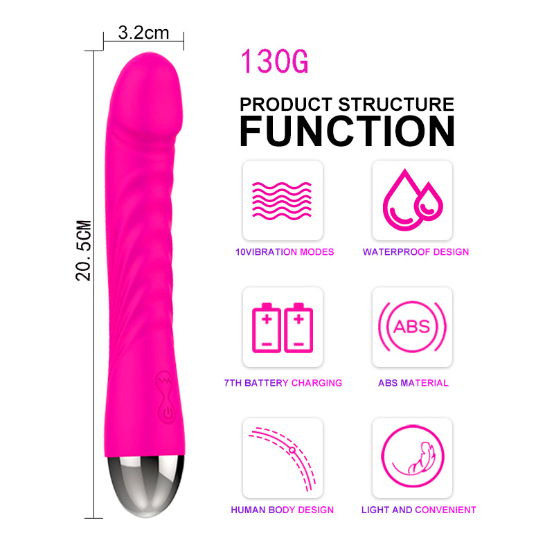 Premium 10 Frequency AV Vibration Rod for Female G-Spot Massage - USB Rechargeable IPX7 Waterproof AV Stick Wand Massager - Best Adult Wellness India - Image 10