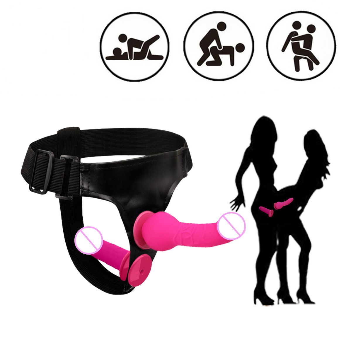 Premium Realistic Strap-on Dildo with Adjustable Harness for Couples - Waterproof Medical Grade Silicone Adult Toy in India - Discreet Delivery - Image 16