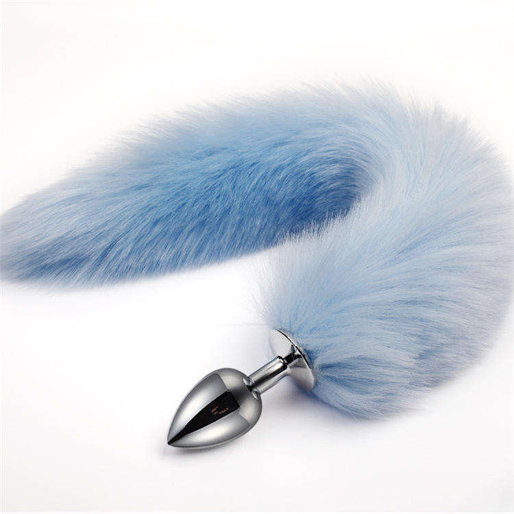Premium Fox Tail Anal Plug for Magical Romantic Roleplay - Soft Faux Fur & Smooth Metal Butt Plug - Best Sex Toys in India for Couples & Adults - Image 6