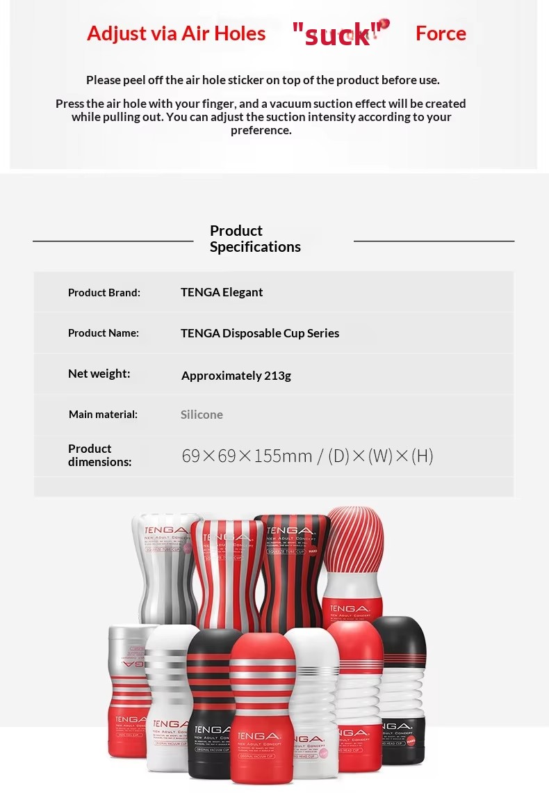 TENGA Premium Vacuum CUP Blue - Ultra-Suction Disposable Male Masturbator - Real Feel Premium Sensation - Discreet Fast Shipping by Raju Online Service - Image 10