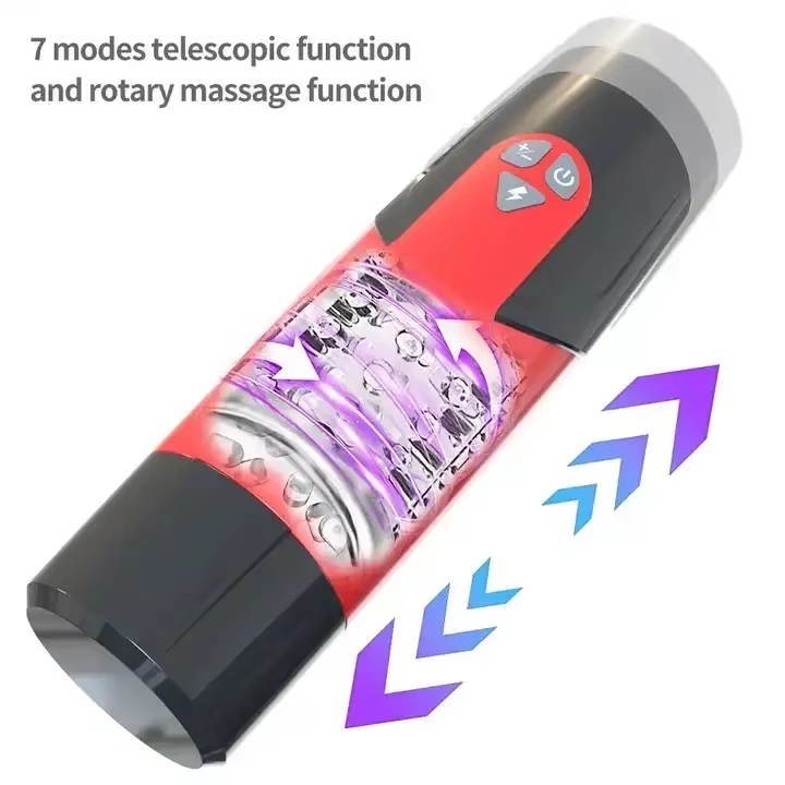 Premium APP Control Male Masturbator - 9 Vibrating & 5 Suction Modes Hands-Free Adult Toy - LCD Display & 3D Texture Professional Adult Wellness Product - Image 8