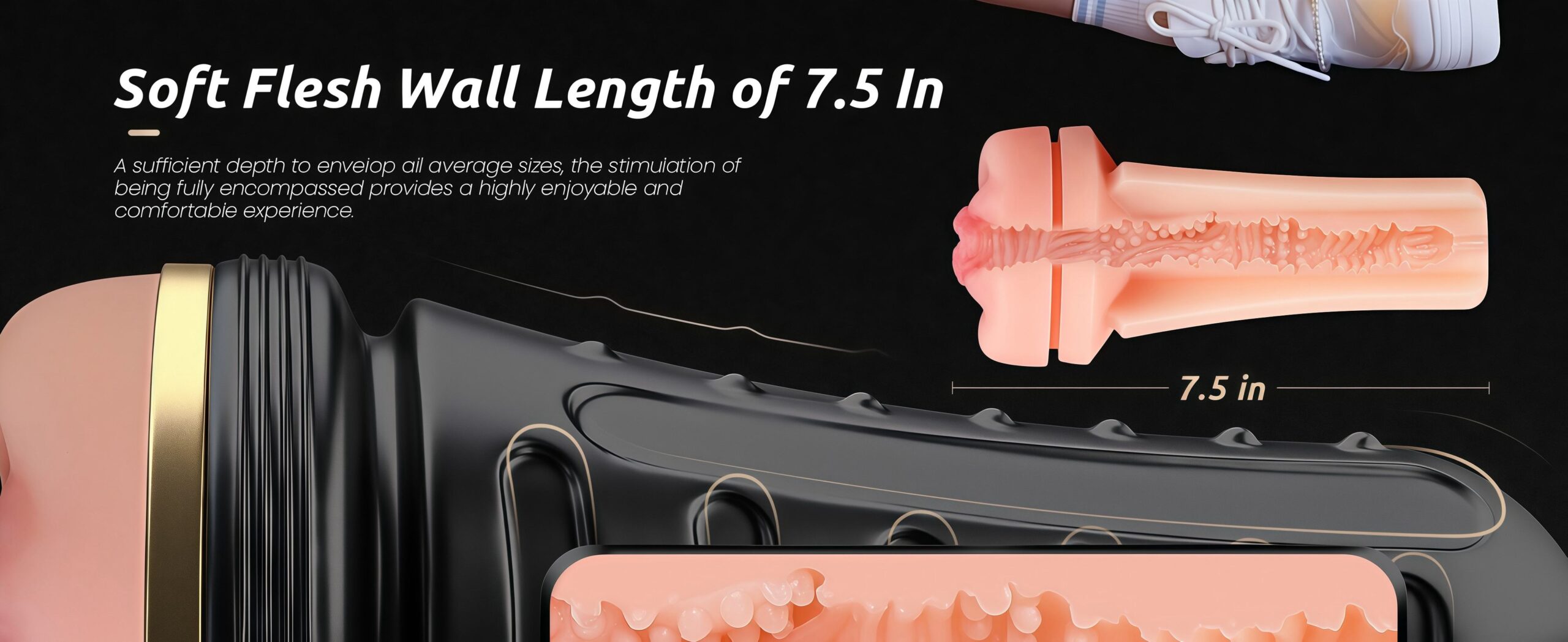 Fleshlight GO Surge - Premium Male Masturbator in India | Real-Feel SuperSkin Compact Toy | Best Discreet Adult Wellness Product - Image 5