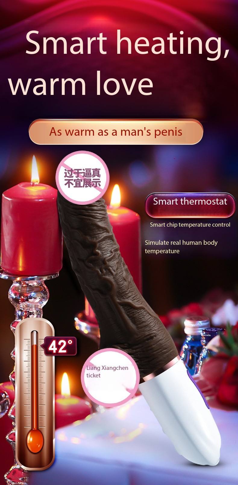 Premium LOVE SG002 Automatic Sex Machine Gun with Adjustable Speed & Base | 100% Waterproof Stallion Suction and Insertion Adult Wellness Toy for Couples - Image 7