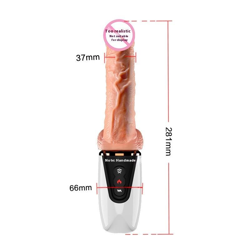 Premium ZDB Wireless Heating Dildo Vibrator Sex Machine | 100% Waterproof Remote Wand Gun for Women & Couples | Intense Suction & Real Sex Feel Toy - Image 5
