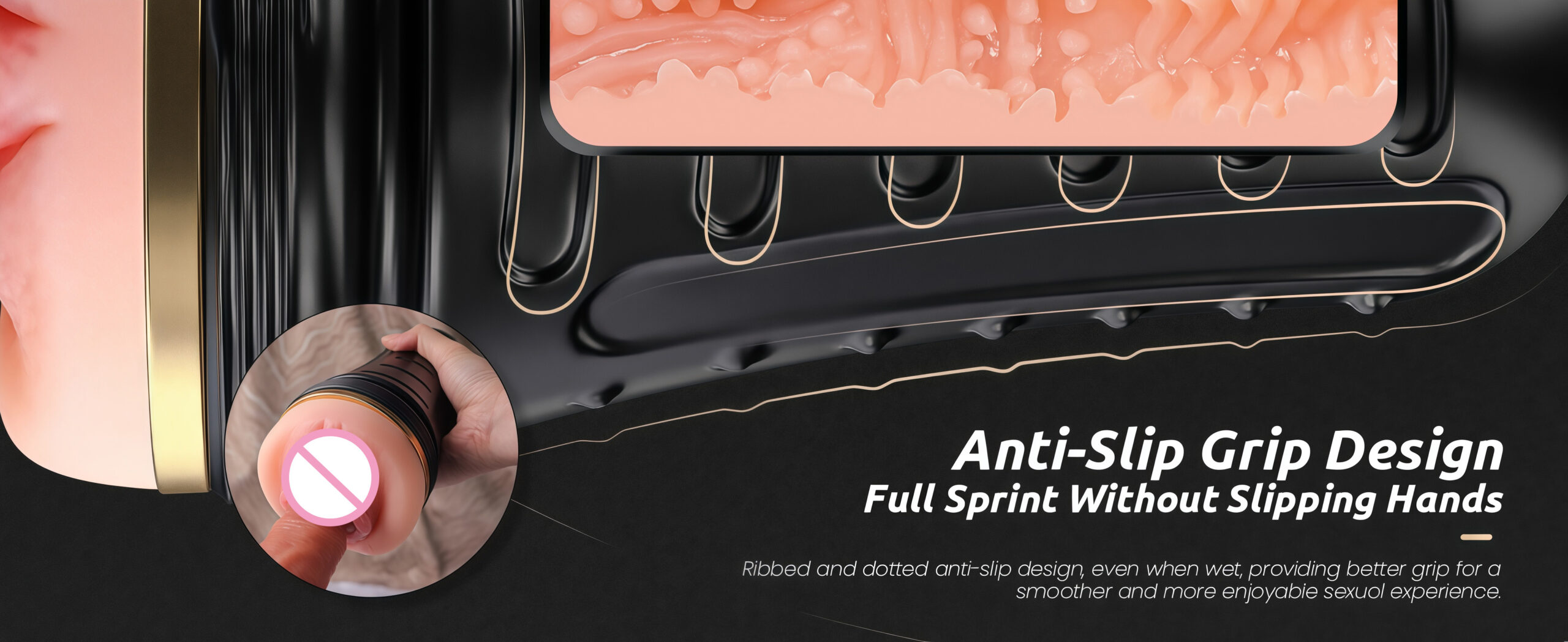 Fleshlight GO Surge - Premium Male Masturbator in India | Real-Feel SuperSkin Compact Toy | Best Discreet Adult Wellness Product - Image 13