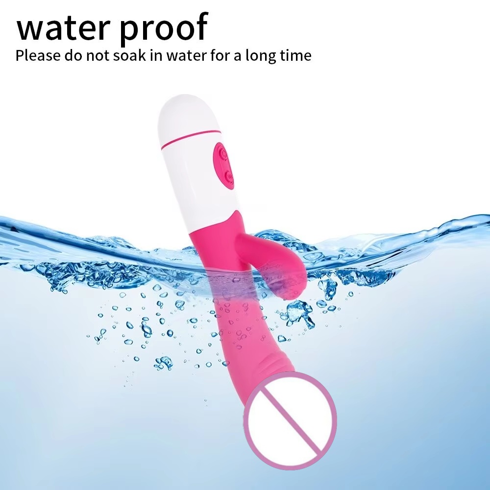 Premium G-Spot Rabbit Stick Vibrator for Women - Clitoral Dual Stimulation Massager - Waterproof Silicone Adult Wellness Toys in India - Image 8