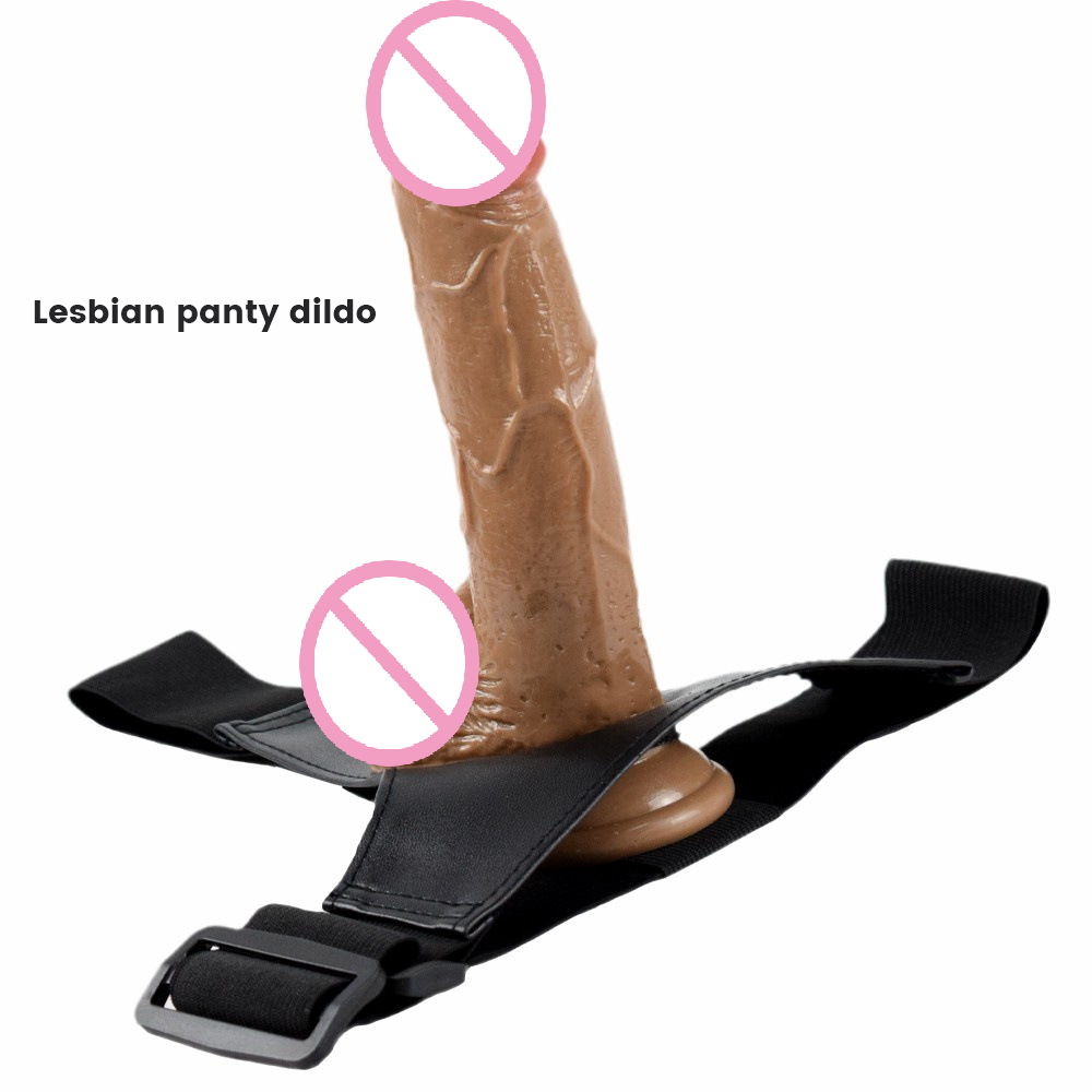 Premium Realistic Strap-on Dildo with Adjustable Harness - Ultra Soft Body-Safe Silicone Artificial Penis for Couples - Discreet Delivery India