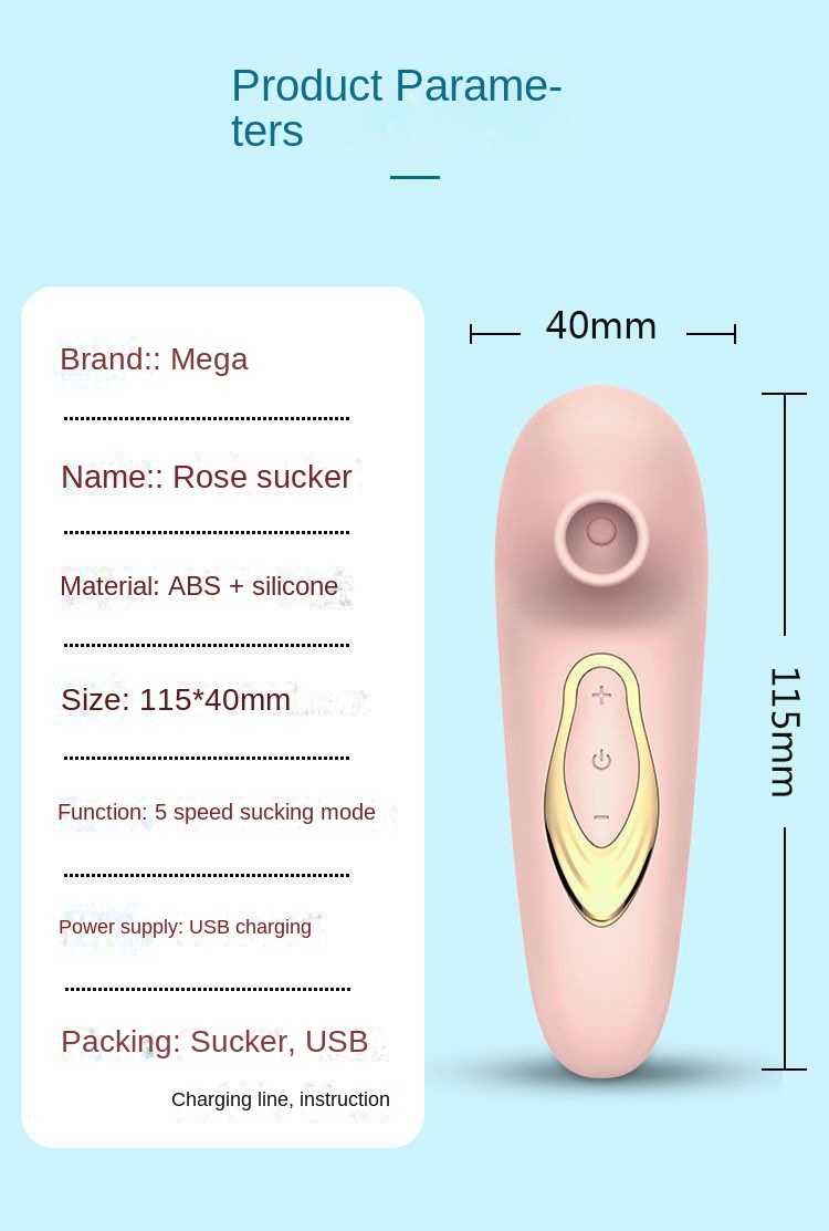 Premium Rose Vibrator for Women - Powerful Clitoris Sucking Toy - Waterproof Silicone Adult Wellness Product & Sex Toys for Couples in India - Image 16