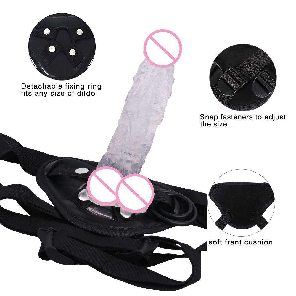 Premium Realistic Men's Hollow Strap-on Dildo Pants Set - Ultra Soft Medical Grade Silicone Penis Extender for Couples - Best Adult Wellness Product India - Image 6
