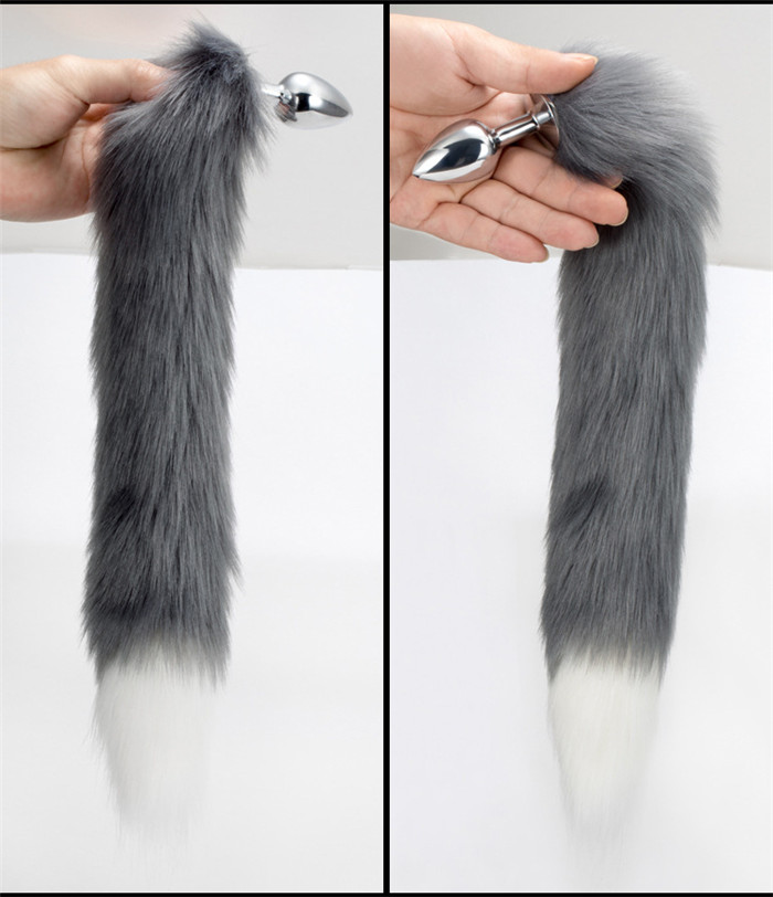Premium Fox Tail Anal Plug for Magical Romantic Roleplay - Soft Faux Fur & Smooth Metal Butt Plug - Best Sex Toys in India for Couples & Adults - Image 7