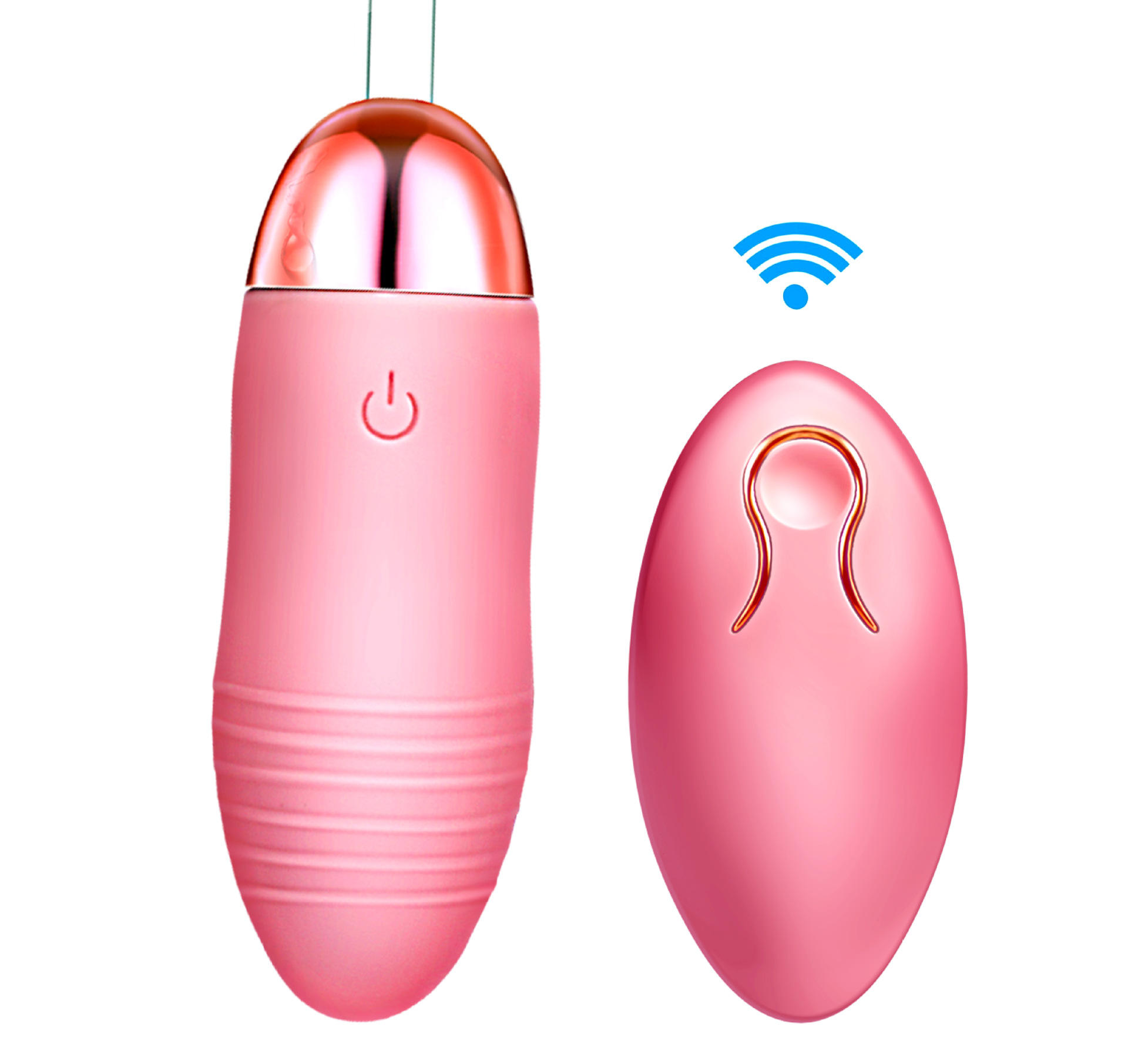 Premium Wireless Remote Control Jump Egg Vibrator - 10 Frequencies Waterproof Love Egg Sex Toy for Women & Couples - Best Adult Wellness Product India