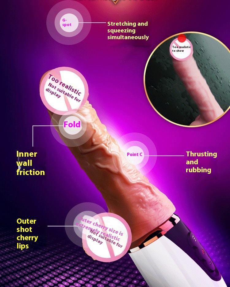 Premium ZDB Wireless Heating Dildo Vibrator Sex Machine | 100% Waterproof Remote Wand Gun for Women & Couples | Intense Suction & Real Sex Feel Toy - Image 3