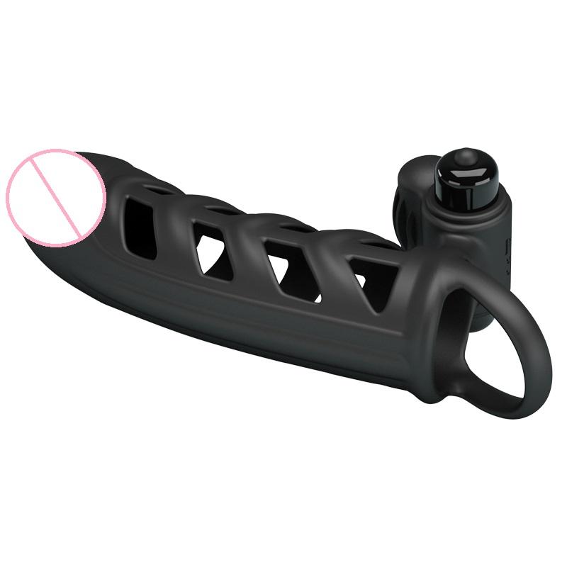 Premium Realistic Penis Sleeve for Men - Ultra Soft Stretchable Silicone Delay Extender - Best Adult Wellness Product India - Raju Online Service - Image 5