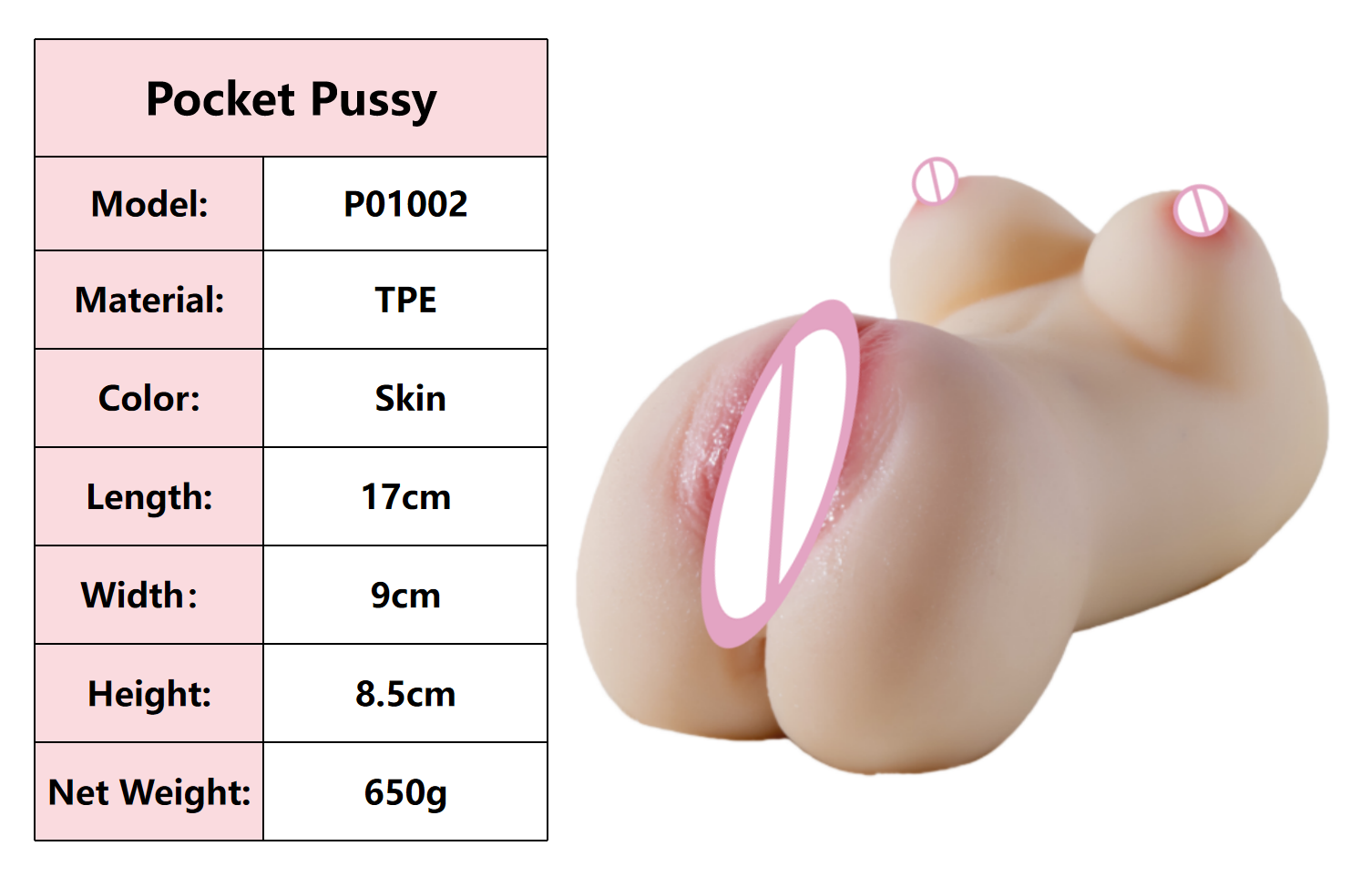 Premium Realistic Male Masturbator Pocket Pussy & Anal Toy for Men - Ultra Soft Skin Feel Adult Wellness Product - Discreet Delivery by Raju Online Service - Image 14