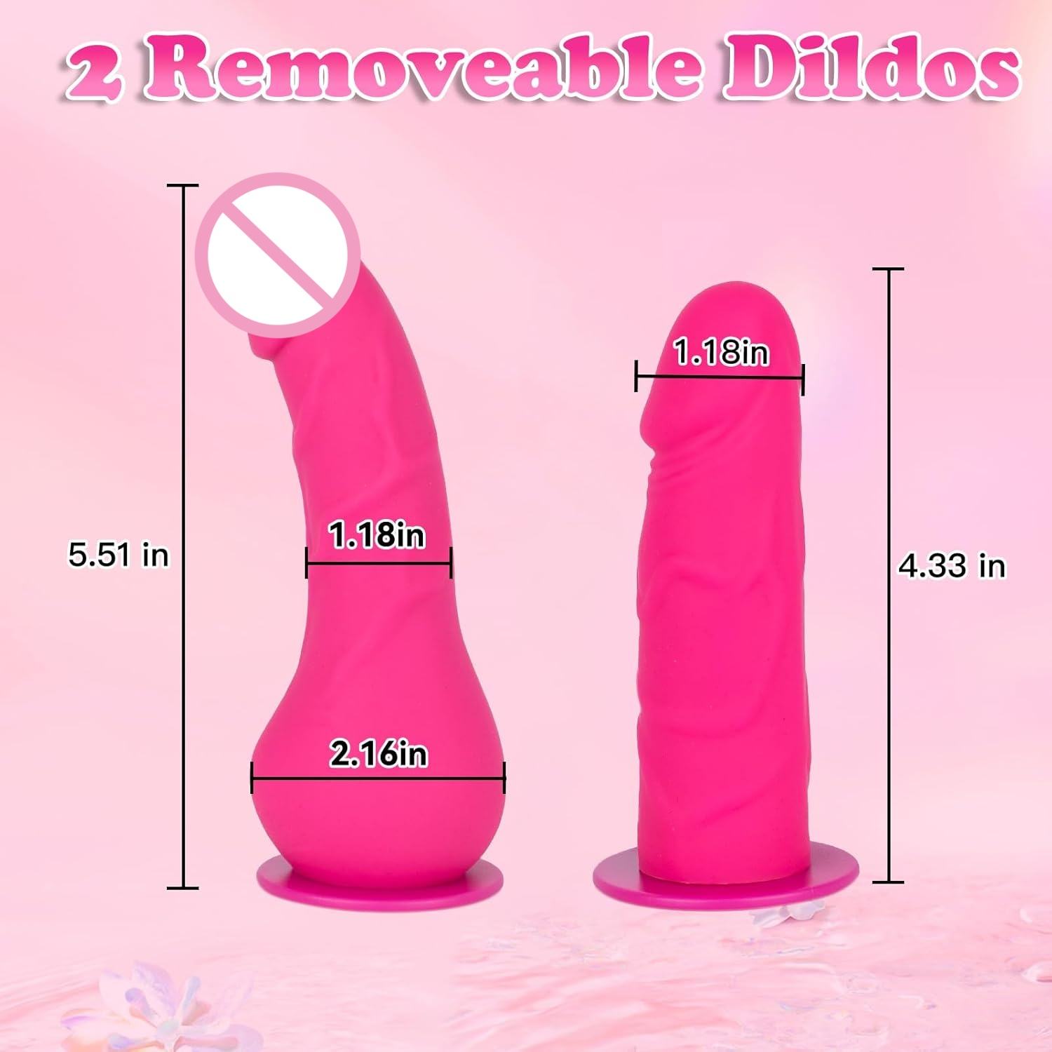 Premium Realistic Strap-on Dildo with Adjustable Harness for Couples - Waterproof Medical Grade Silicone Adult Toy in India - Discreet Delivery - Image 5