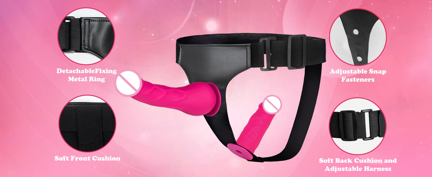 Premium Realistic Strap-on Dildo with Adjustable Harness for Couples - Waterproof Medical Grade Silicone Adult Toy in India - Discreet Delivery - Image 13