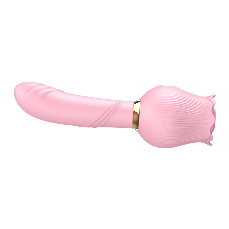 Premium Rose Shaped Sucking Vibrator for Women - 10 Frequency Clitoris Stimulator - Waterproof USB Rechargeable Adult Sex Toys for Couples in India - Image 6