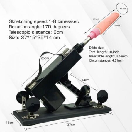 Premium High-Speed Adjustable Special Product Machine for Couples & Women – 170° Rotation, Waterproof Medical Grade Silicone, Remote Control, Discreet Shipping & 100% Privacy Guaranteed India